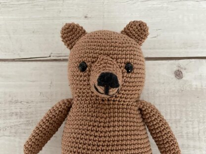 Teddy Grizzly Bear Amigurumi