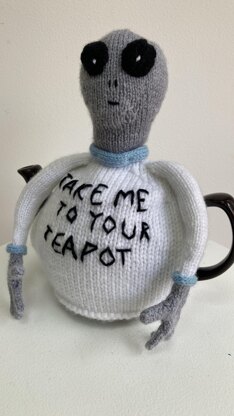 EARL Grey Alien Teacosy