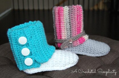 Kid's Slouchy Slipper Boots