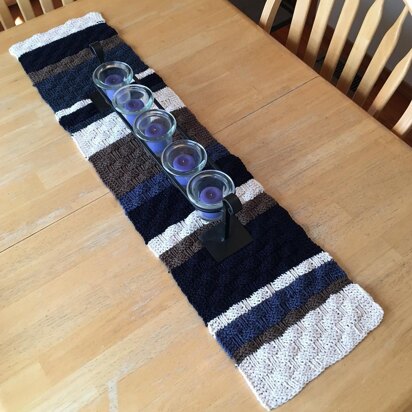 Basketweave Table Runner