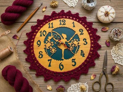 Crochet Clock Pdf + Video Tutorials