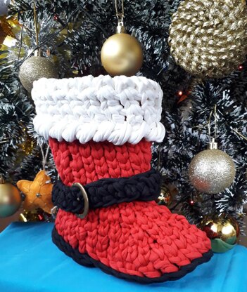 Santa boot for sweets