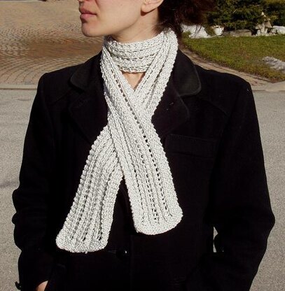 Lacy Ribs Scarf