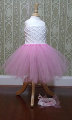 Tutu Tube Dress and Headband