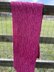 Raspberry Delight Cabled Stole