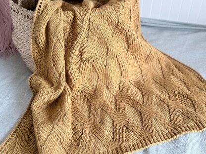 Yin Yarn Baby Blanket