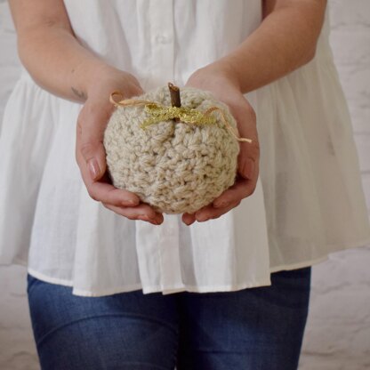 Crochet Rustic Farmhouse Pumpkin Pattern