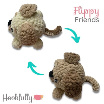 Reversible Dog - Flippy Friends