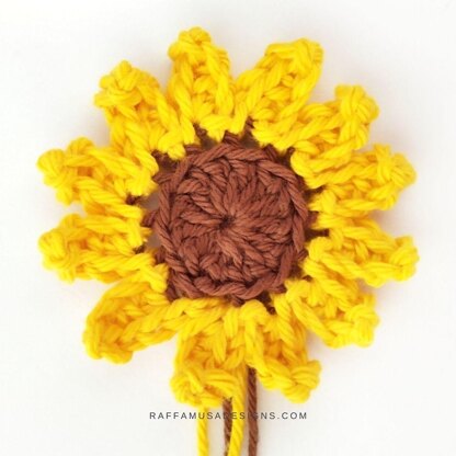 Small Sunflower Applique