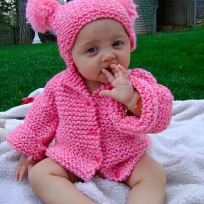 Baby's Coat & Hat Set