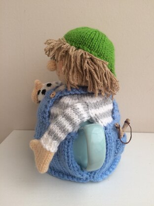 Grandson Joe tea cosy