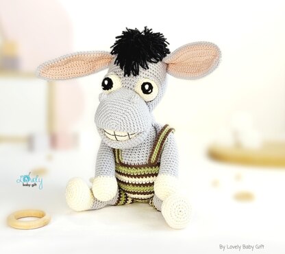 Amigurumi Donkey Crochet Pattern