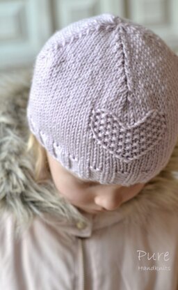 Aran hat for girls and women