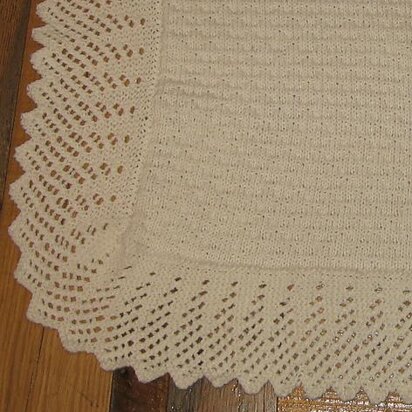 Wrapped In Love, Baby Blanket - knitting pattern