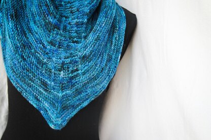 Trickle Shawl