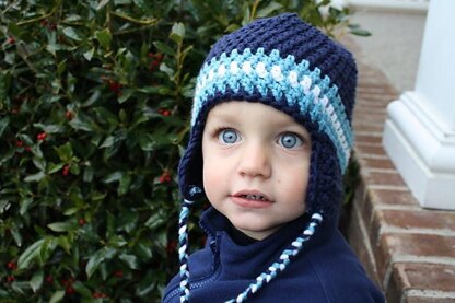 Earflap Beanie size Child to Adult