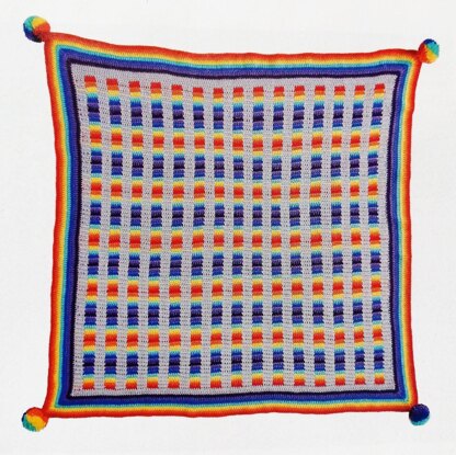 Rainbow Ladders Blanket