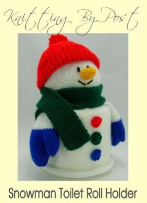 Snowman Toilet Roll Cover