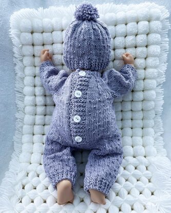 P125 Dolls Bodysuit and Hat