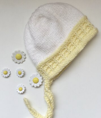 Spring baby bonnets