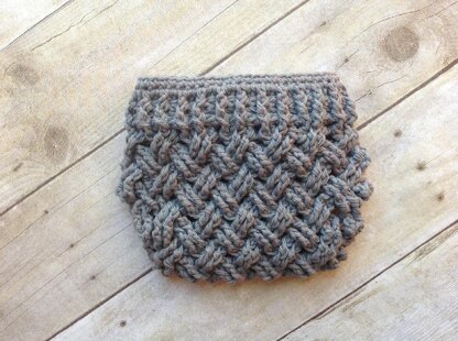 Diagonal Weave Diaper Cover