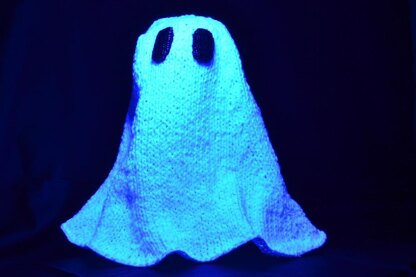 Black Light Ghost Figurine