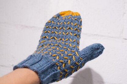 Zig Zag Mittens