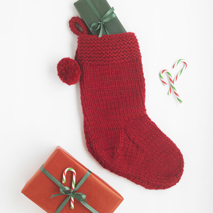 Paintbox Yarns Essential Christmas Stocking PDF (Free)