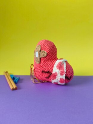 Healing Heart Amigurumi