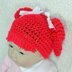 Raggedy Red Baby Hat