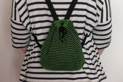 Houndstooth Backpack