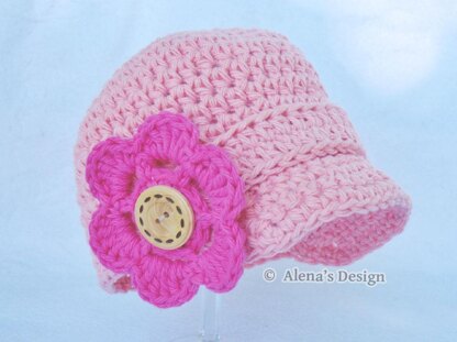 Baby Visor Beanie Hat