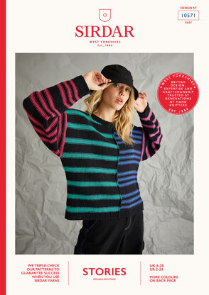 Sweater in Sirdar Stories DK - 10571 - Downloadable PDF