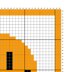 Mini C2C Emoji Smile Face Pillow 42x42 Squares Crochet Pattern