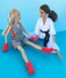 Barbie karate gi and boxing suit