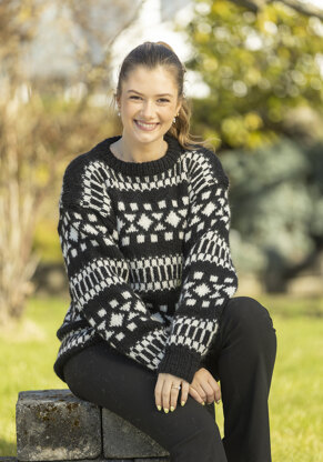 Stokki Sweater in Viking Of Norway - UK-2316-31 - Downloadable PDF