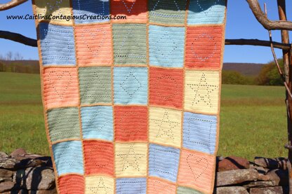 Heart Shape Filet Square Crochet Pattern