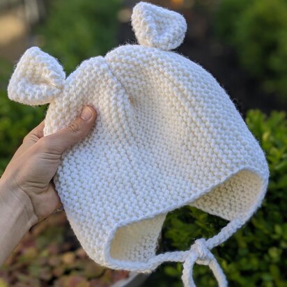 Teddy Bear Baby Hat