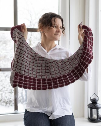 Growth Point Shawl