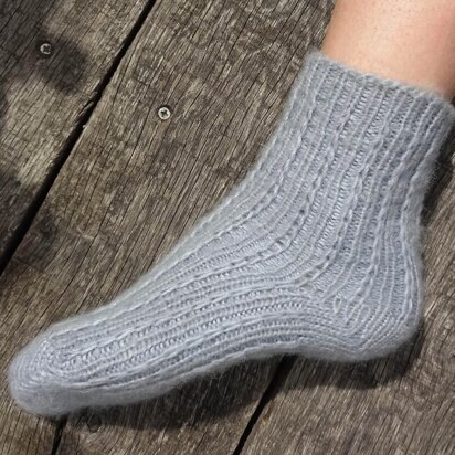 Super-soft Slip-stitch Socks