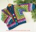 Stained Glass Hexagon Cardigan