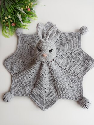 Big Little Baby Kit Knotted Lovey Crochet Baby PATTERN 