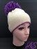 Beanie Hat Crochet Pattern with Pom Pom Unisex