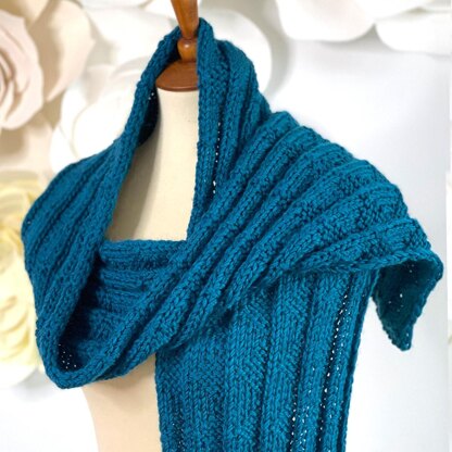 Pennant Pleating Scarf