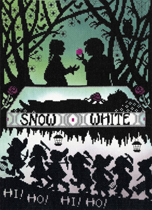 Bothy Threads Snow White Cross Stitch Kit - 26cm x 36cm