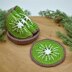 Kiwi Slices Coaster Set