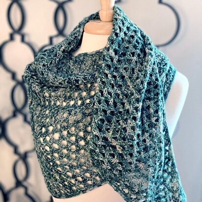 Return To Me Boomerang Shawl