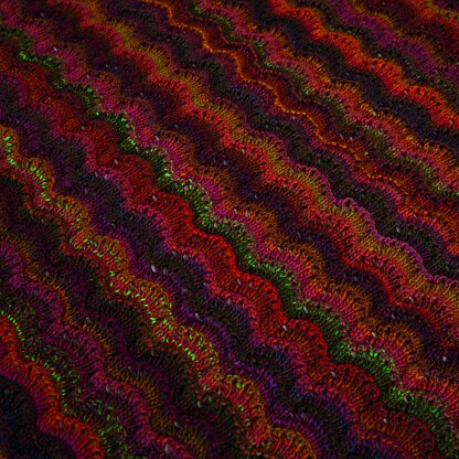 Sirdar 10723 Rippling Meadow Blanket PDF