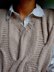 Cable v neck sweater vest