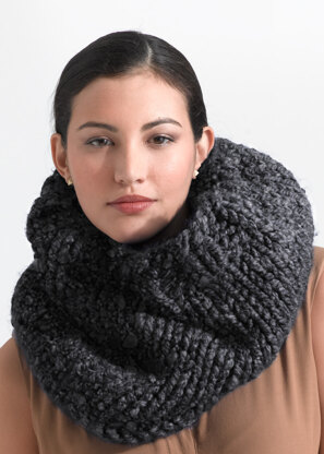 Dobbs Ferry Cowl in Lion Brand Wool-Ease Thick & Quick - 90574E